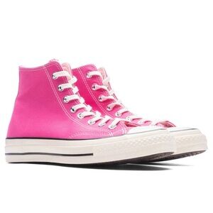 CHUCK '70 HI - LUCKY PINK/EGRET/BLACK size 8 women’s/size 10 men’s